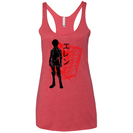 T-Shirts Vintage Red / X-Small Hero Women's Triblend Racerback Tank