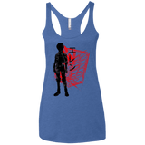 T-Shirts Vintage Royal / X-Small Hero Women's Triblend Racerback Tank