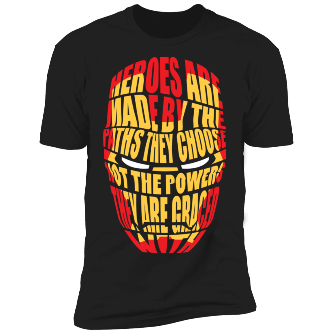 T-Shirts Black / X-Small Heroes Are Made Men's Premium T-Shirt