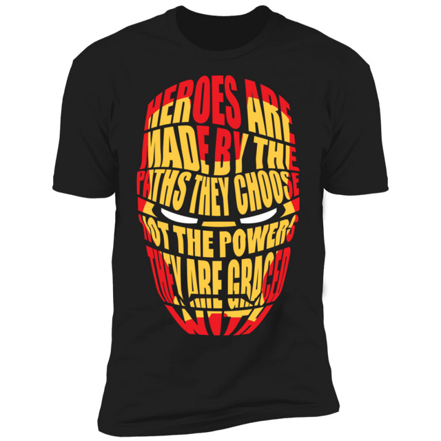 T-Shirts Black / X-Small Heroes Are Made Men's Premium T-Shirt