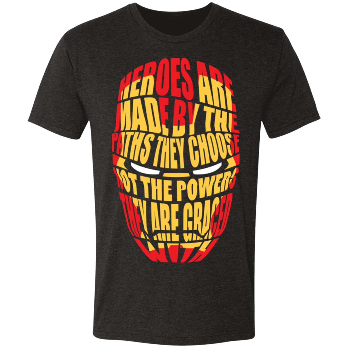 T-Shirts Vintage Black / S Heroes Are Made Men's Triblend T-Shirt