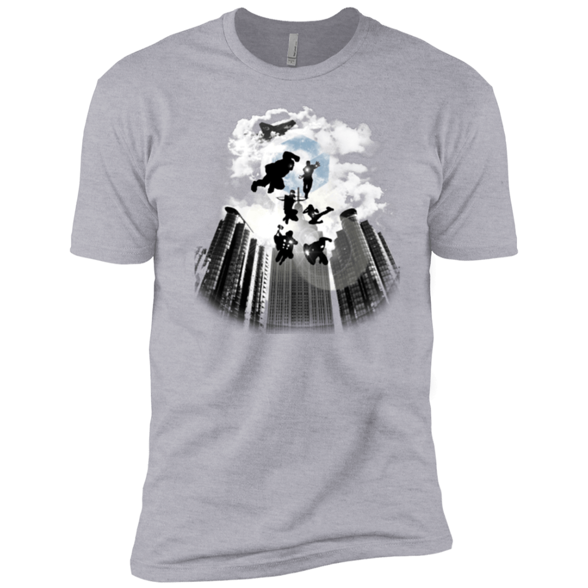 T-Shirts Heather Grey / YXS Heroes Assemble!! Boys Premium T-Shirt