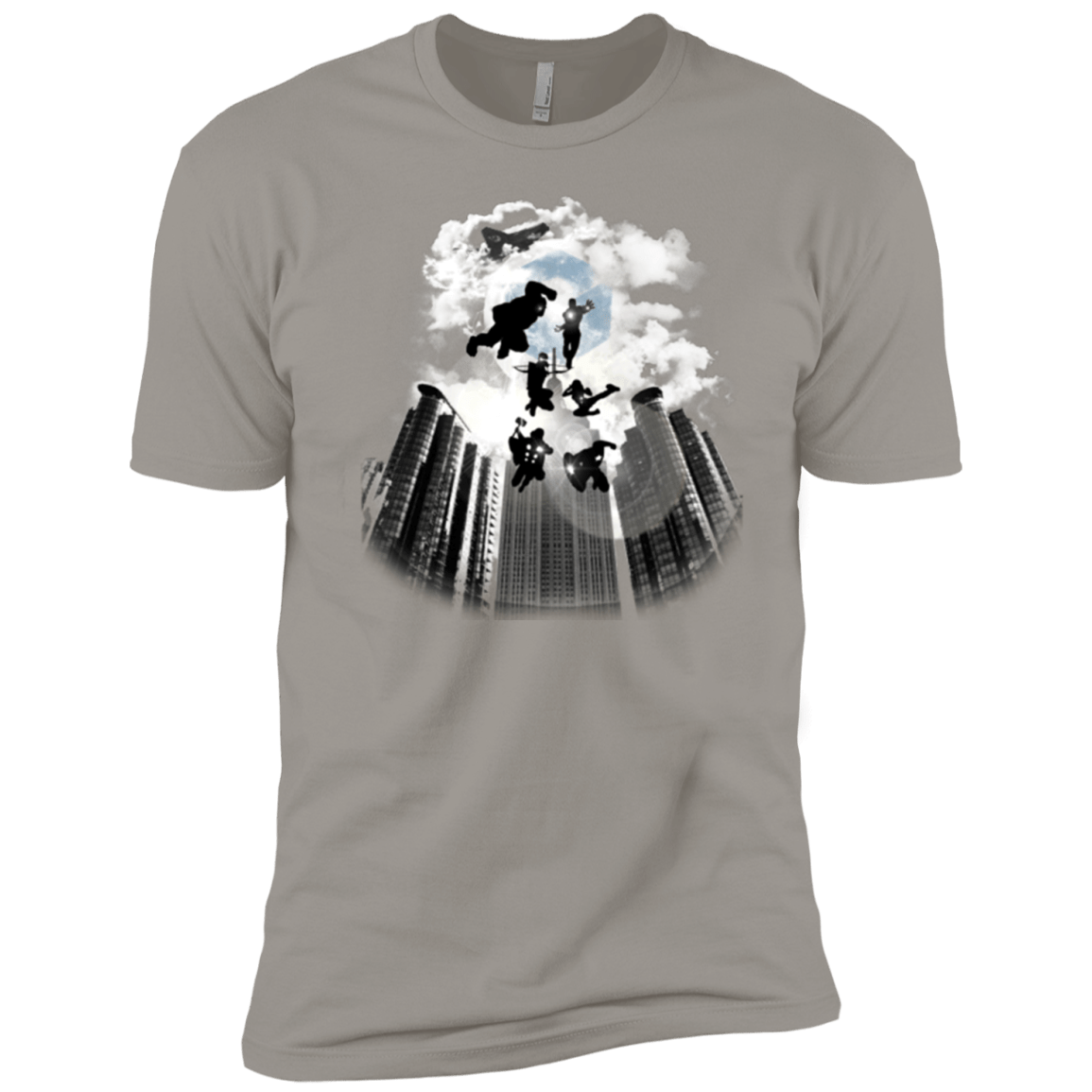 T-Shirts Light Grey / YXS Heroes Assemble!! Boys Premium T-Shirt