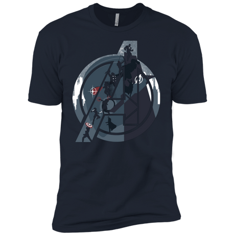 T-Shirts Midnight Navy / YXS Heroes Assemble Boys Premium T-Shirt