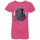 T-Shirts Hot Pink / YXS Heroes Assemble Girls Premium T-Shirt