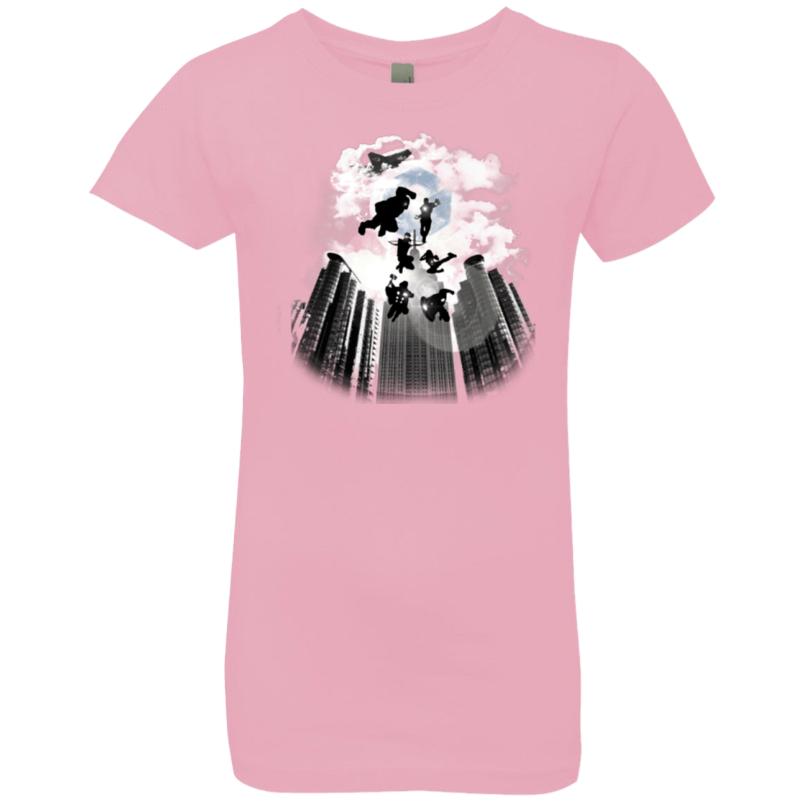 T-Shirts Light Pink / YXS Heroes Assemble!! Girls Premium T-Shirt