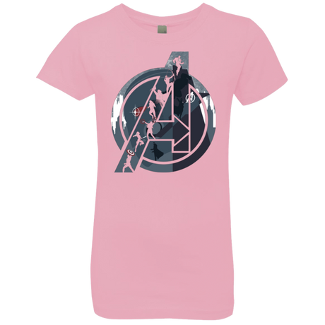 T-Shirts Light Pink / YXS Heroes Assemble Girls Premium T-Shirt