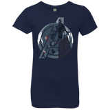 T-Shirts Midnight Navy / YXS Heroes Assemble Girls Premium T-Shirt
