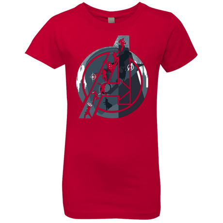 T-Shirts Red / YXS Heroes Assemble Girls Premium T-Shirt
