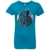 T-Shirts Turquoise / YXS Heroes Assemble Girls Premium T-Shirt
