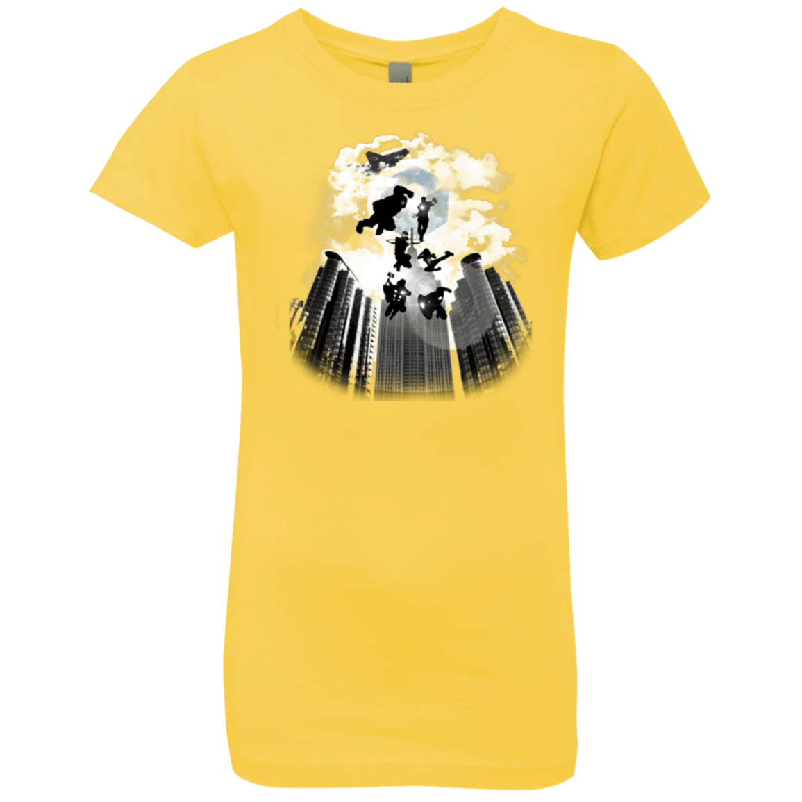 T-Shirts Vibrant Yellow / YXS Heroes Assemble!! Girls Premium T-Shirt