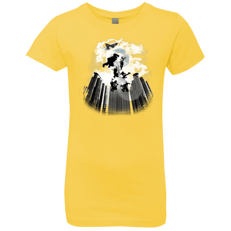T-Shirts Vibrant Yellow / YXS Heroes Assemble!! Girls Premium T-Shirt