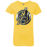 T-Shirts Vibrant Yellow / YXS Heroes Assemble Girls Premium T-Shirt