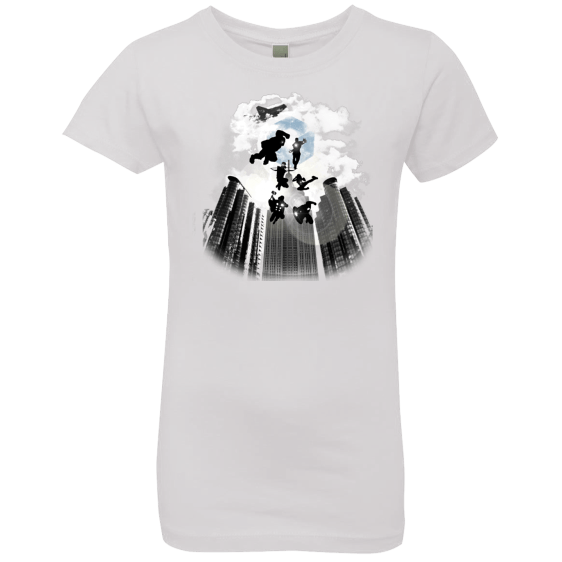 T-Shirts White / YXS Heroes Assemble!! Girls Premium T-Shirt