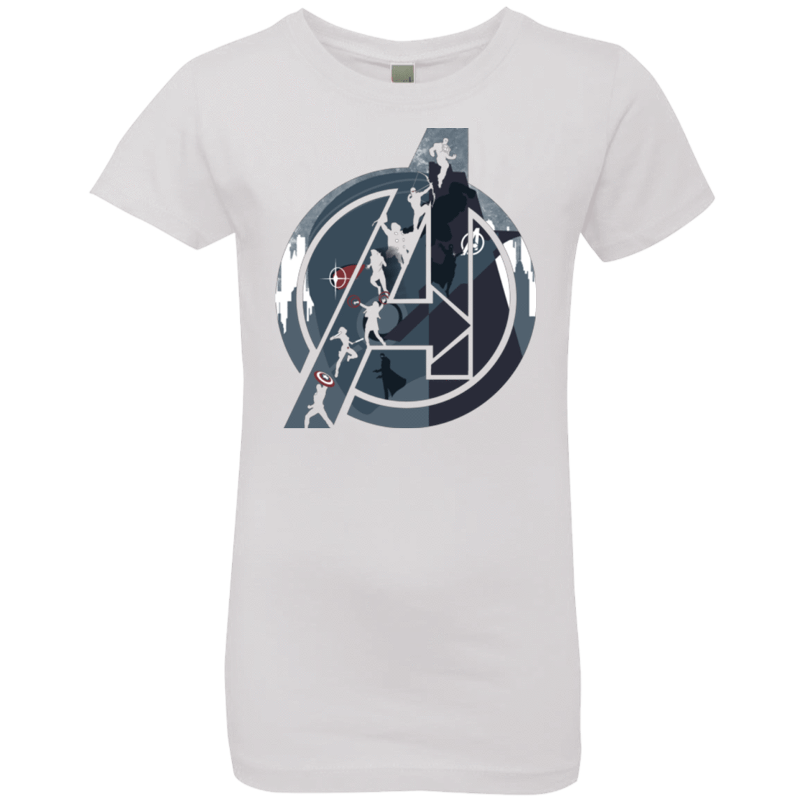 T-Shirts White / YXS Heroes Assemble Girls Premium T-Shirt