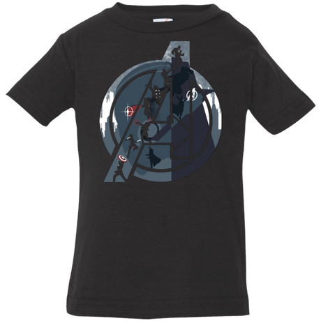 T-Shirts Black / 6 Months Heroes Assemble Infant PremiumT-Shirt