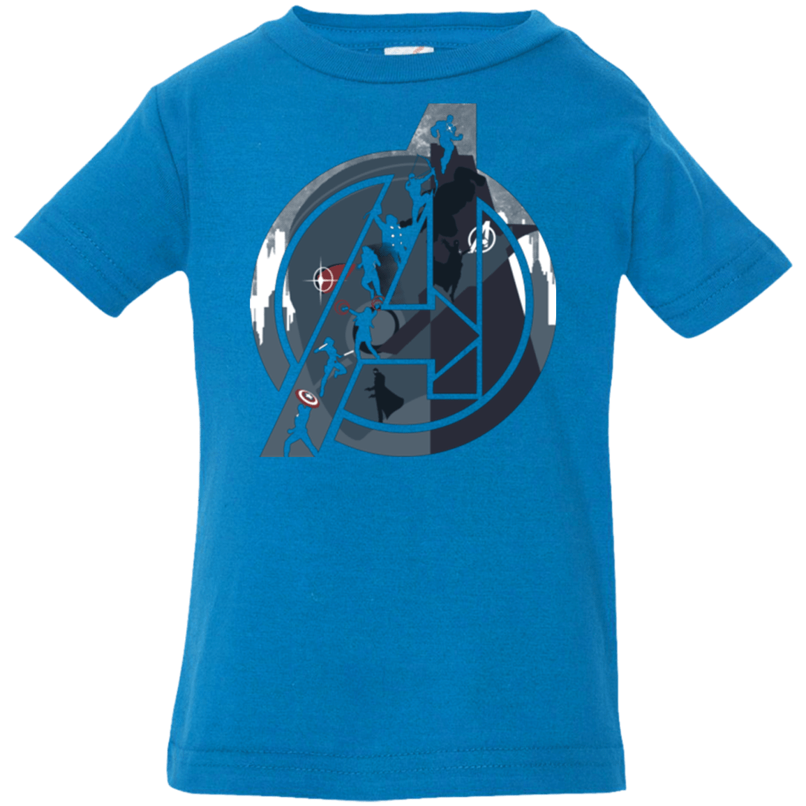 T-Shirts Cobalt / 6 Months Heroes Assemble Infant PremiumT-Shirt
