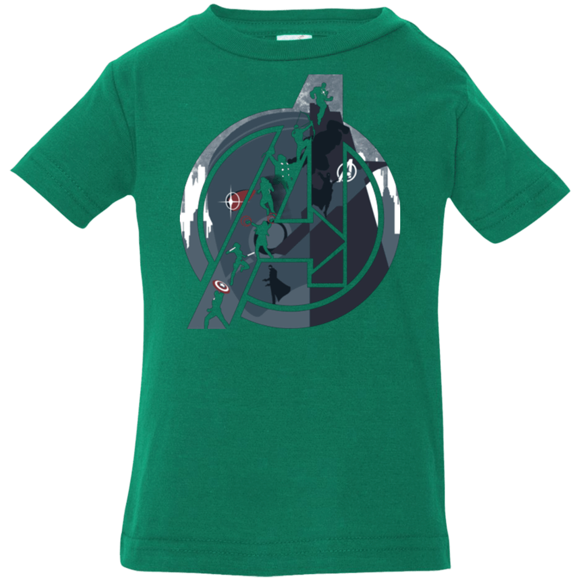 T-Shirts Kelly / 6 Months Heroes Assemble Infant PremiumT-Shirt