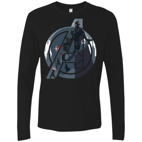 T-Shirts Black / Small Heroes Assemble Men's Premium Long Sleeve