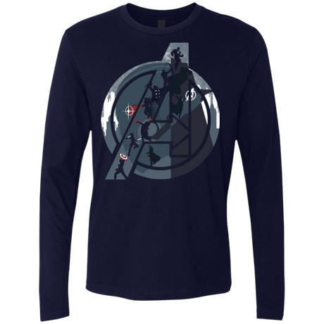T-Shirts Midnight Navy / Small Heroes Assemble Men's Premium Long Sleeve