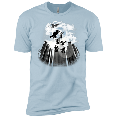 T-Shirts Light Blue / X-Small Heroes Assemble!! Men's Premium T-Shirt