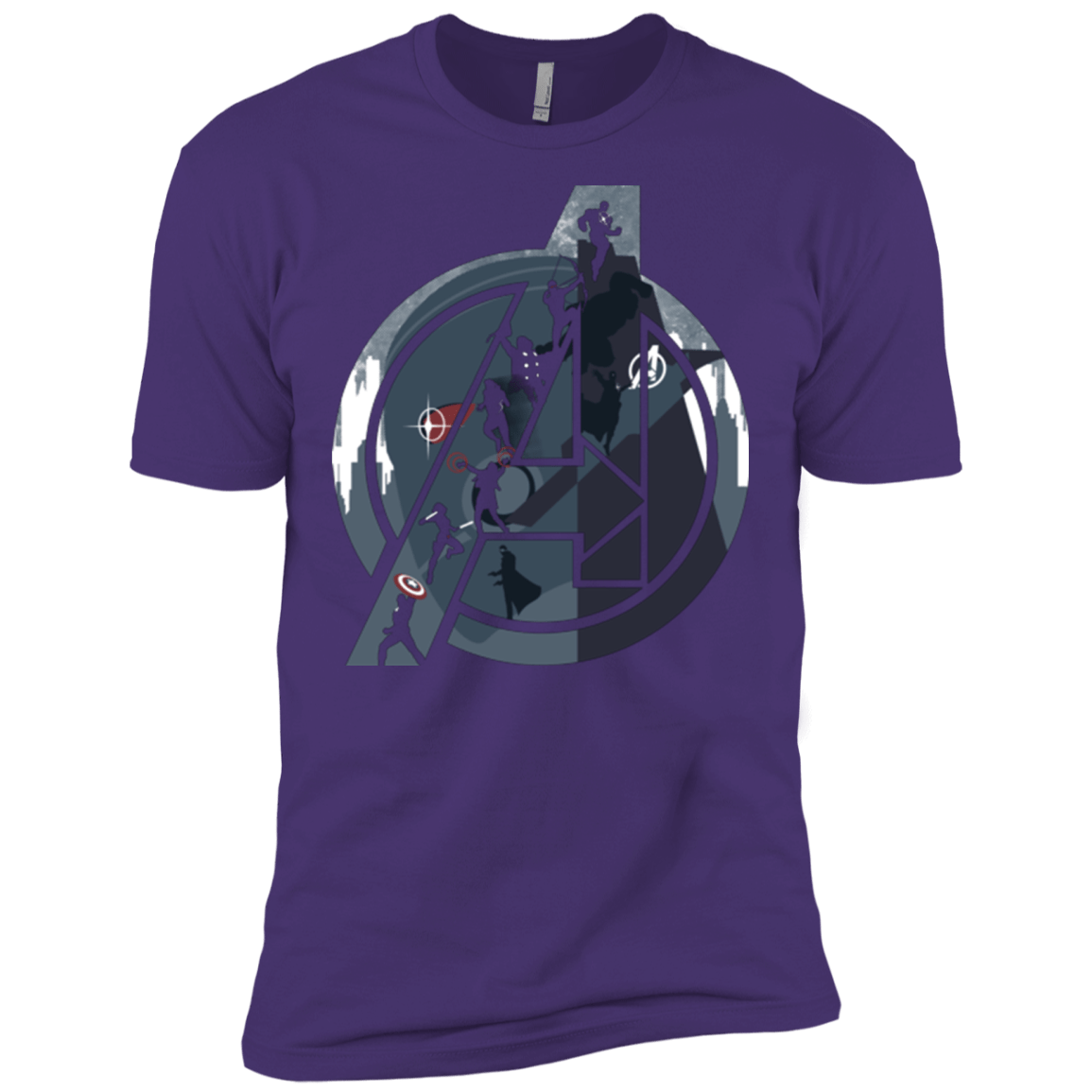 T-Shirts Purple / X-Small Heroes Assemble Men's Premium T-Shirt