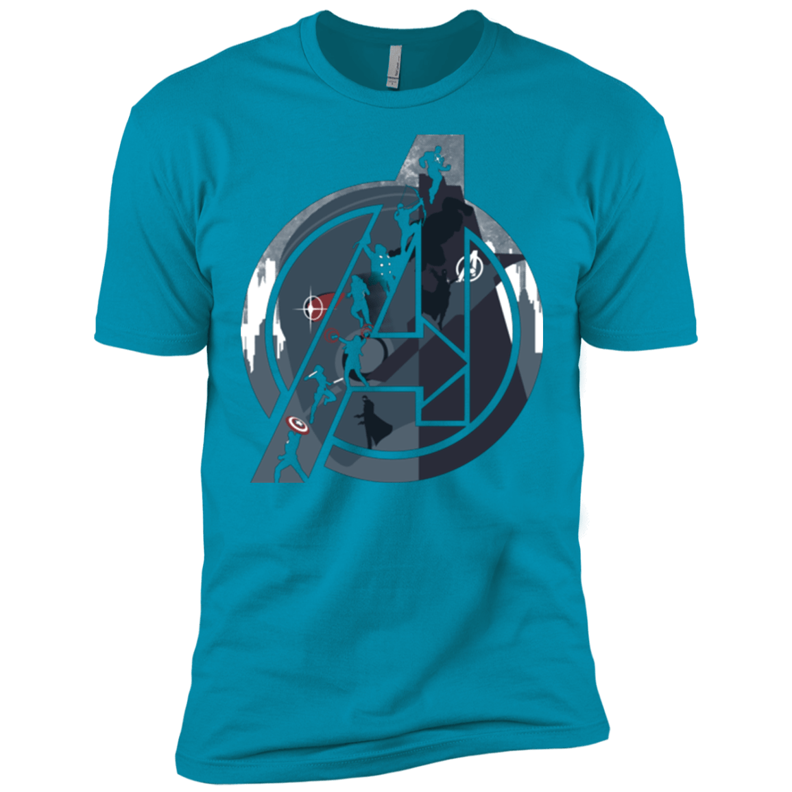 T-Shirts Turquoise / X-Small Heroes Assemble Men's Premium T-Shirt