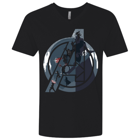 T-Shirts Black / X-Small Heroes Assemble Men's Premium V-Neck
