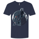 T-Shirts Midnight Navy / X-Small Heroes Assemble Men's Premium V-Neck