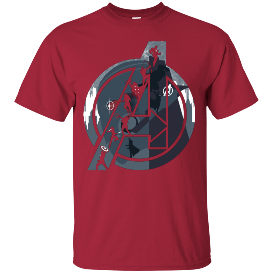 T-Shirts Cardinal / Small Heroes Assemble T-Shirt