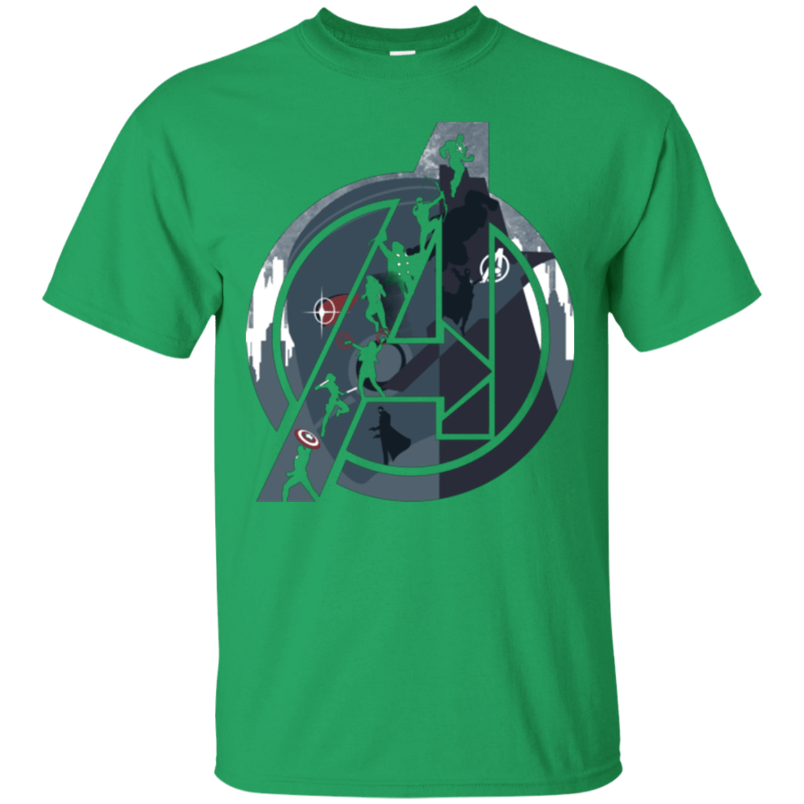 T-Shirts Irish Green / Small Heroes Assemble T-Shirt