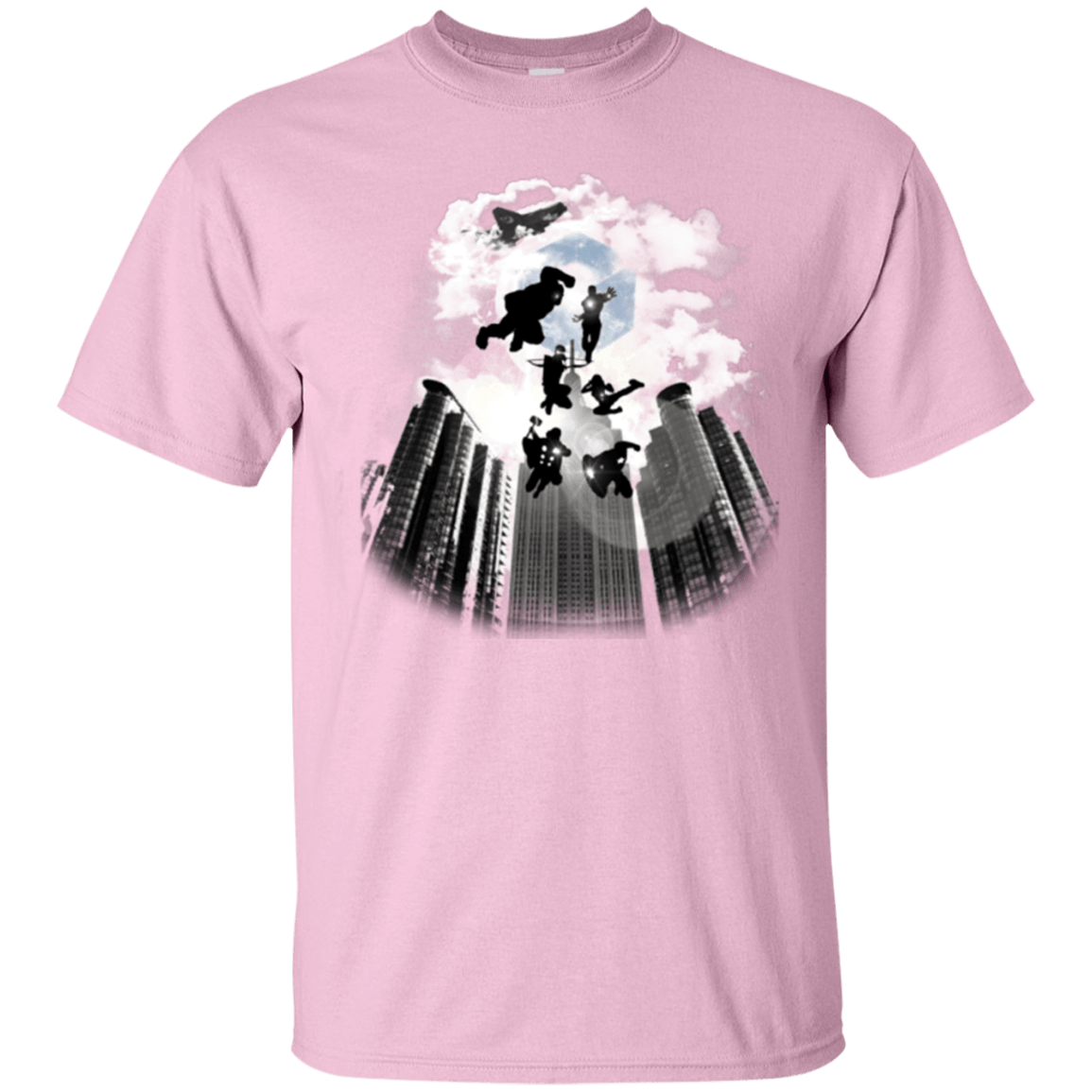 T-Shirts Light Pink / Small Heroes Assemble!! T-Shirt