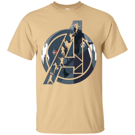 T-Shirts Vegas Gold / Small Heroes Assemble T-Shirt