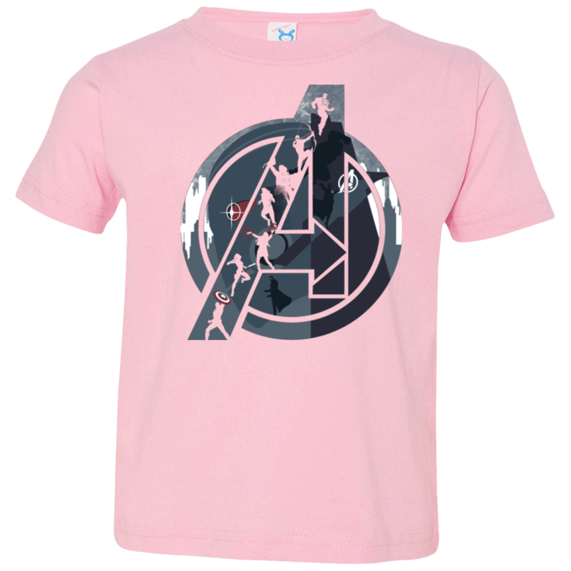 T-Shirts Pink / 2T Heroes Assemble Toddler Premium T-Shirt
