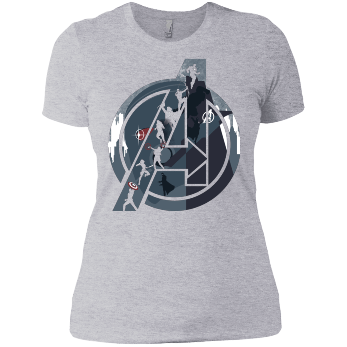 T-Shirts Heather Grey / X-Small Heroes Assemble Women's Premium T-Shirt
