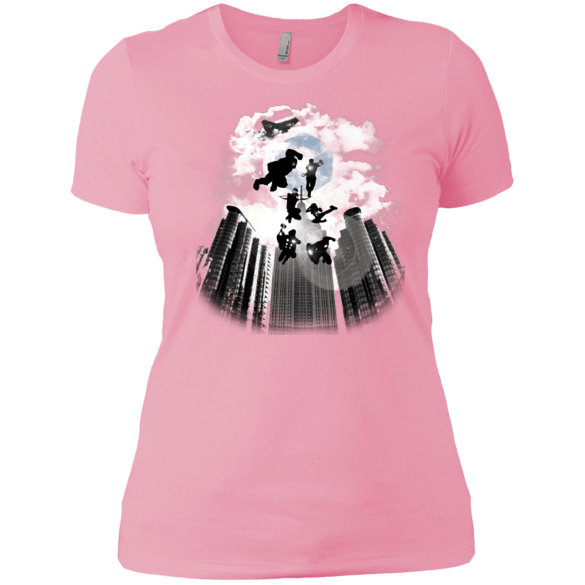 T-Shirts Light Pink / X-Small Heroes Assemble!! Women's Premium T-Shirt