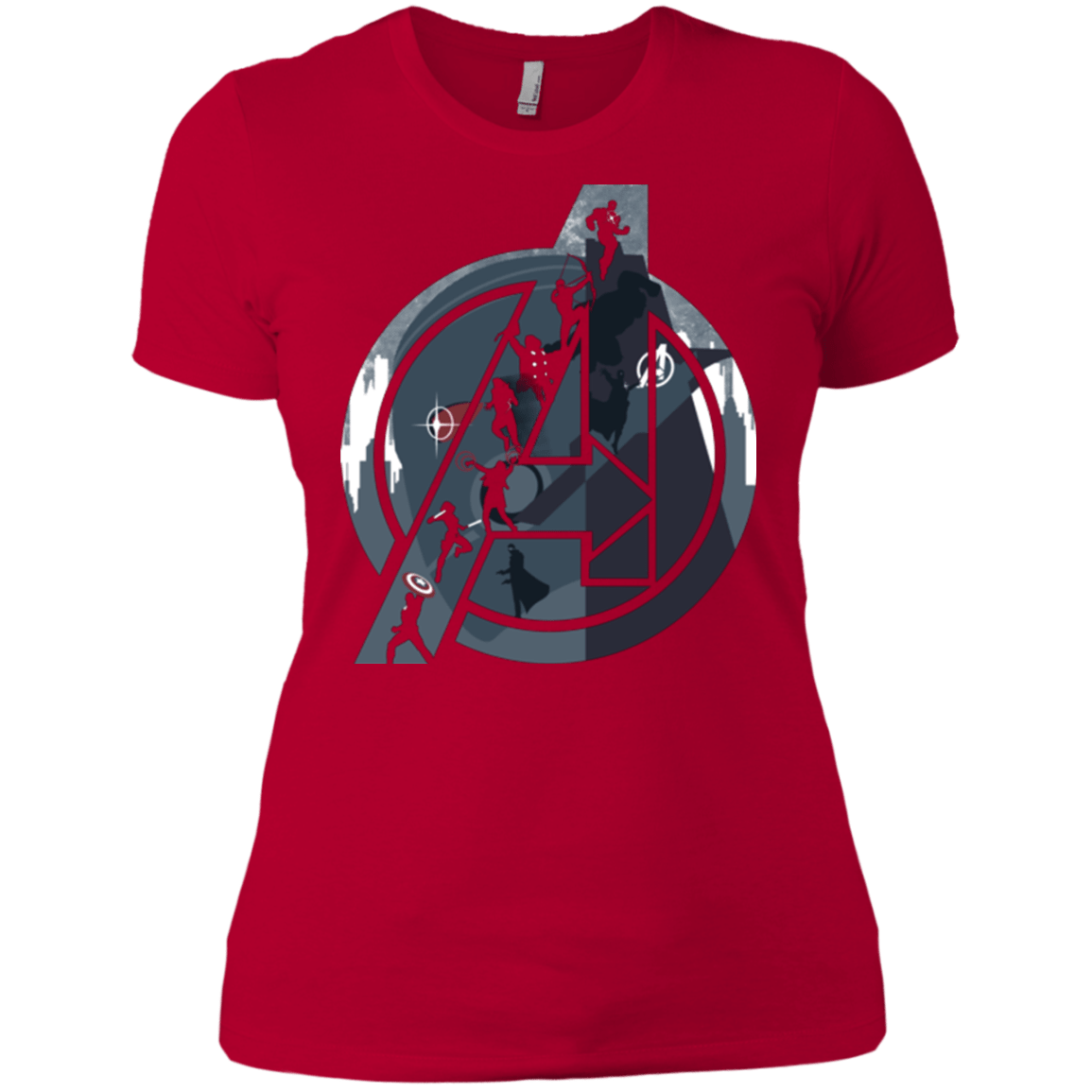 T-Shirts Red / X-Small Heroes Assemble Women's Premium T-Shirt