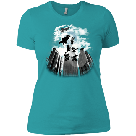 T-Shirts Tahiti Blue / X-Small Heroes Assemble!! Women's Premium T-Shirt