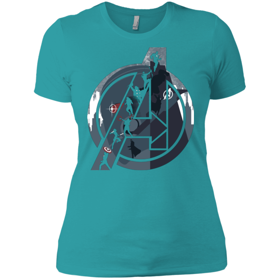 T-Shirts Tahiti Blue / X-Small Heroes Assemble Women's Premium T-Shirt