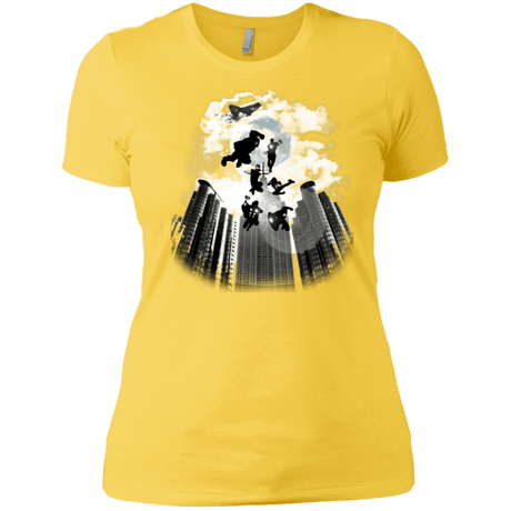 T-Shirts Vibrant Yellow / X-Small Heroes Assemble!! Women's Premium T-Shirt