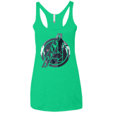 T-Shirts Envy / X-Small Heroes Assemble Women's Triblend Racerback Tank