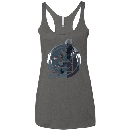 T-Shirts Premium Heather / X-Small Heroes Assemble Women's Triblend Racerback Tank