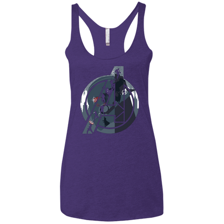 T-Shirts Purple / X-Small Heroes Assemble Women's Triblend Racerback Tank