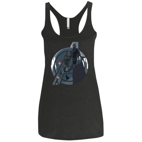 T-Shirts Vintage Black / X-Small Heroes Assemble Women's Triblend Racerback Tank