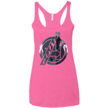 T-Shirts Vintage Pink / X-Small Heroes Assemble Women's Triblend Racerback Tank
