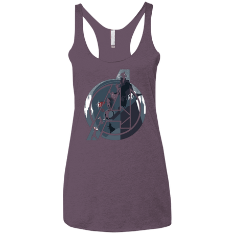T-Shirts Vintage Purple / X-Small Heroes Assemble Women's Triblend Racerback Tank