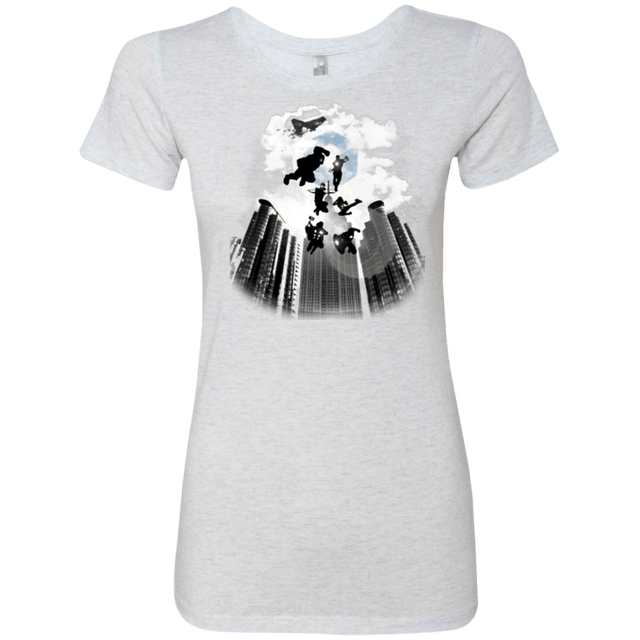 T-Shirts Heather White / Small Heroes Assemble!! Women's Triblend T-Shirt