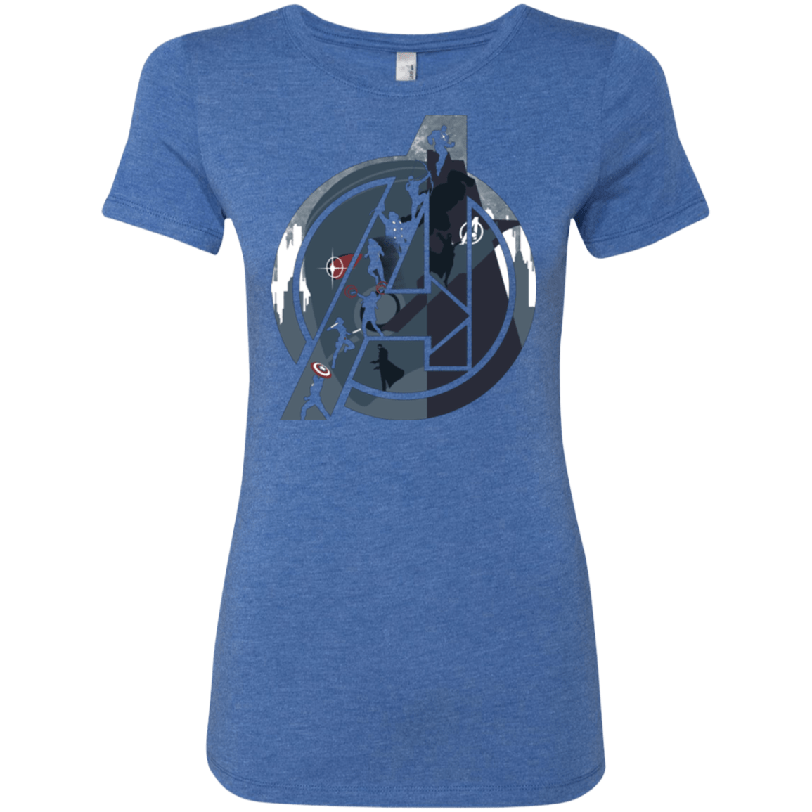T-Shirts Vintage Royal / Small Heroes Assemble Women's Triblend T-Shirt