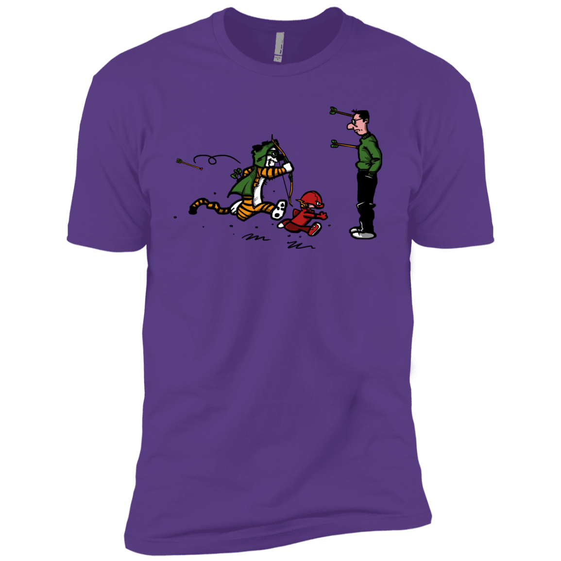 T-Shirts Purple Rush / YXS Heroes At Work Boys Premium T-Shirt