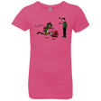 T-Shirts Hot Pink / YXS Heroes At Work Girls Premium T-Shirt